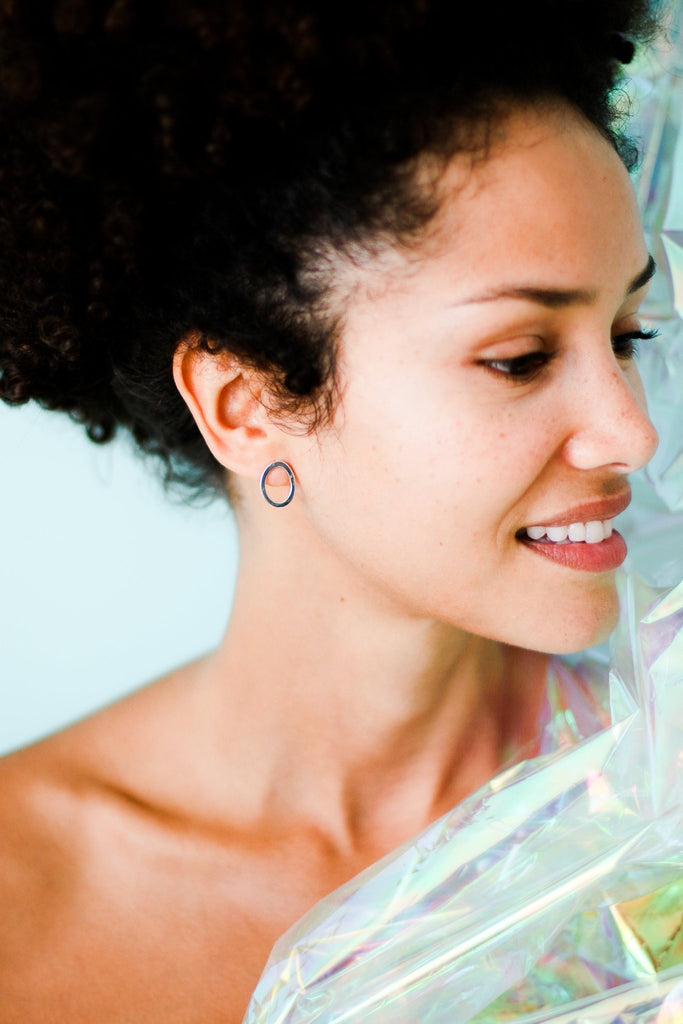 Boucles d'oreilles Nabia - 9 Pensées