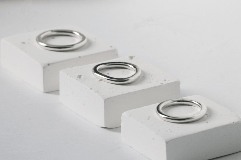 Bague argent Ino XL - 9 Pensées