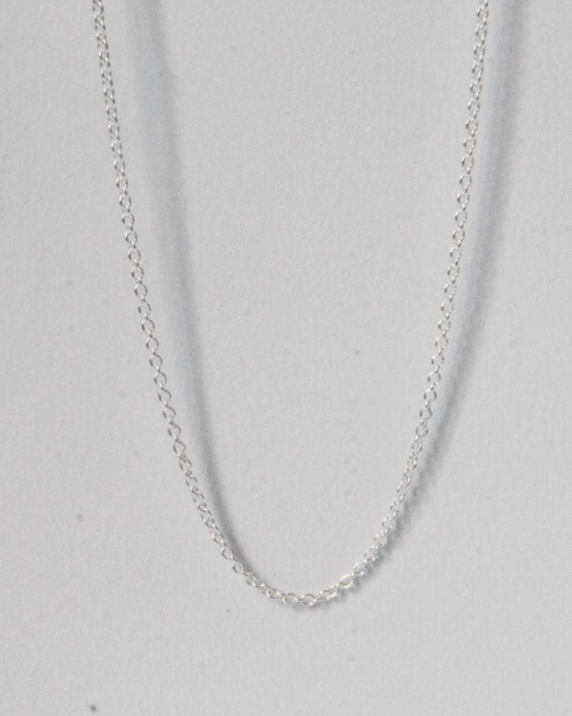 Chaîne forçat avec extension argent 925 - 9 Pensées